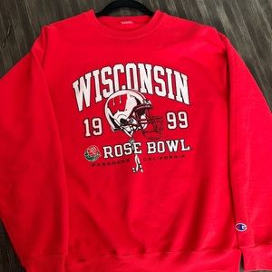 Vintage Wisconsin 1999 crew neck